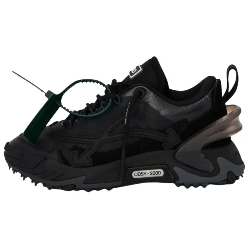 OFF WHITE ODSY 2000 Low top Casual Shoes Women's Black