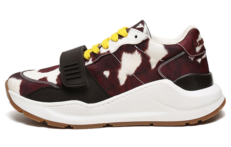 Burberry Ramsey Fabric Support Balance Lightweight Low top Sports Casual Shoes Women's Brown