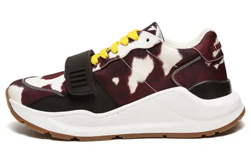 Burberry Ramsey Fabric Support Balance Lightweight Low top Sports Casual Shoes Women's Brown