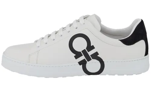 FERRAGAMO Gancini Sneakers White