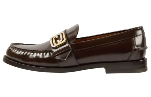 Gucci Gg Buckle Loafer 'Night Cocoa'