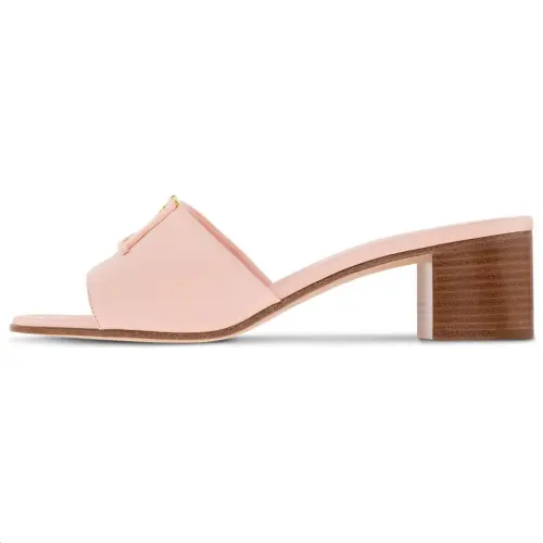 LOUIS VUITTON Capri Slide Slippers 4.5cm Women's Pink