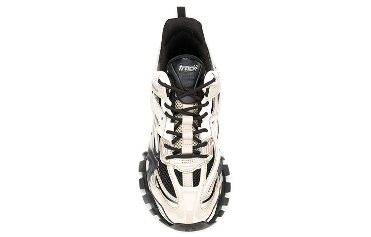 Мужские кроссовки Balenciaga Track 2.0 (черно-коричневые) — фото 4