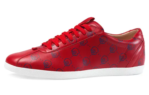 Gucci Apollo Gg Ghost Skull Low 'Red'