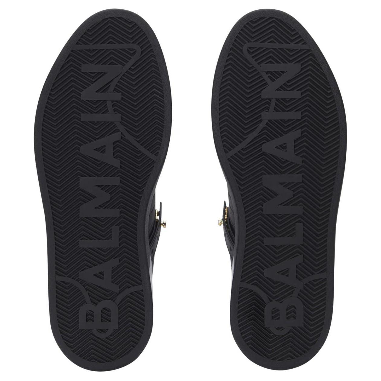 Женские кеды BALMAIN B-BUZZ (черные) — фото 6