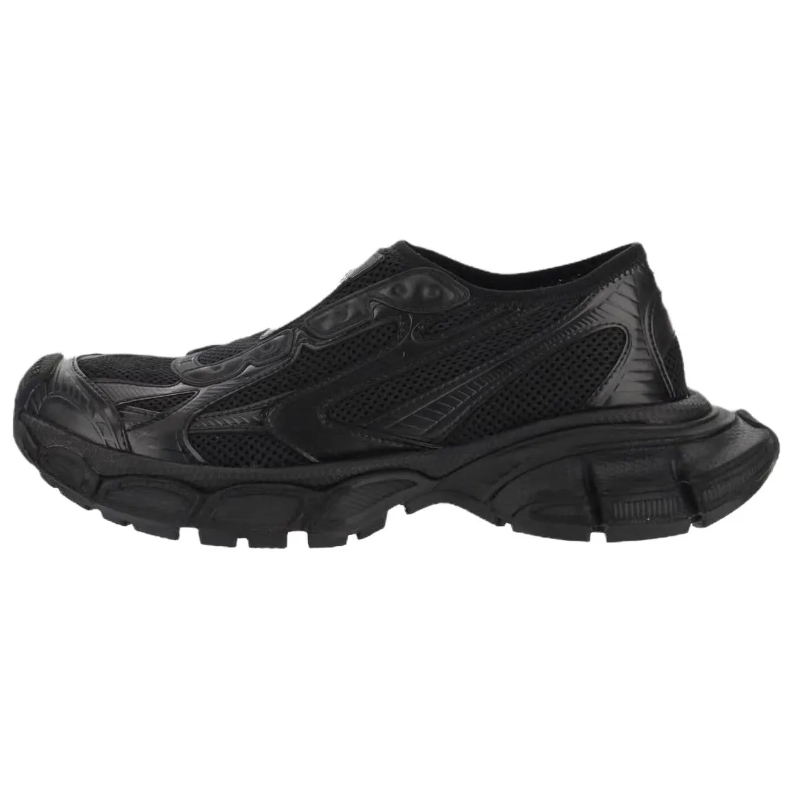 Balenciaga Mesh Low top Chunky Sneakers Women's Black
