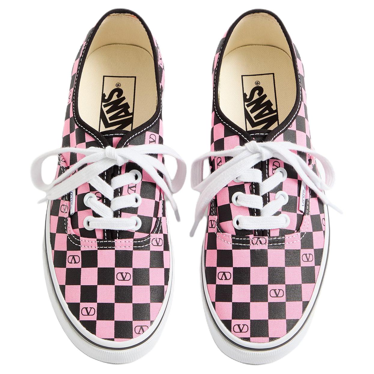 Женские кеды Valentino ×Vans Vlogo (розовый) — фото 5
