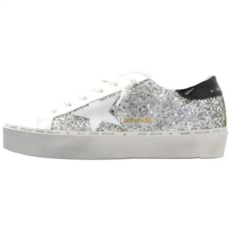 Golden Goose Hi Star Glitter Sneakers