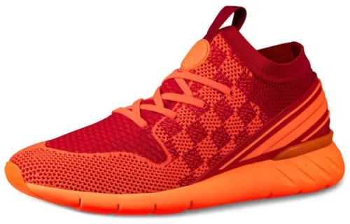 LOUIS VUITTON Fastlane Low top Casual Shoes Men's Neon Orange