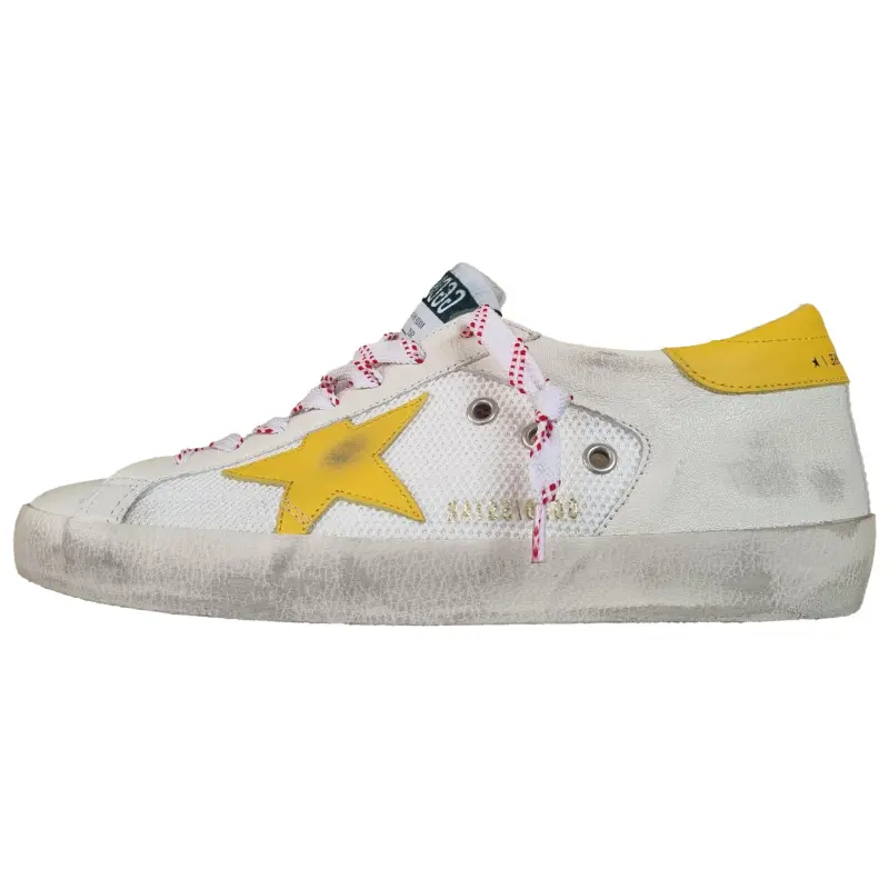 Golden Goose Super Star White Yellow