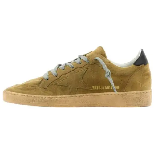 Golden Goose Ball Star Low top Skateboard Shoes Men's Grass Green