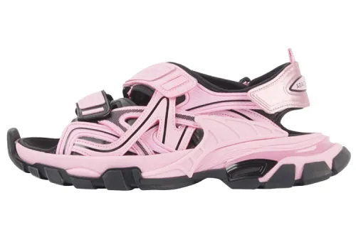 Balenciaga Track Sandal 'Neon Pink Black' Women's