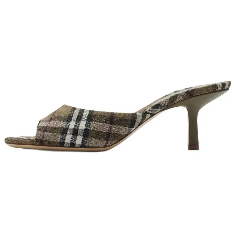 Burberry Mews Slide Slippers 6.5cm Women's Shrub Color