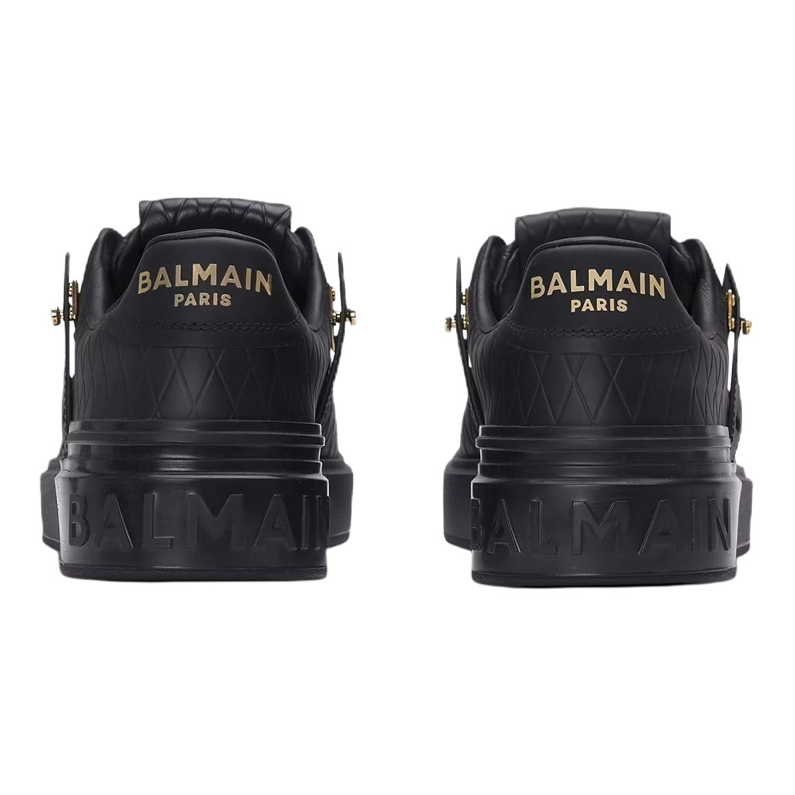 Женские кеды BALMAIN B-BUZZ (черные) — фото 5