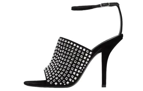 Burberry Leather Stylish Sandal Women's Black