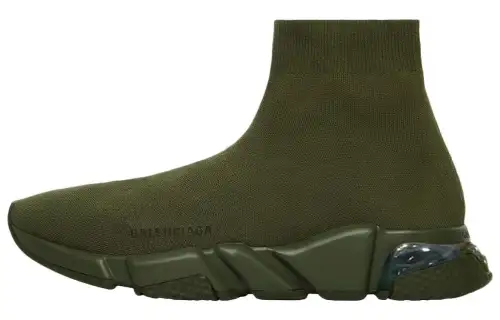 Balenciaga Speed Clear Sole Kaki