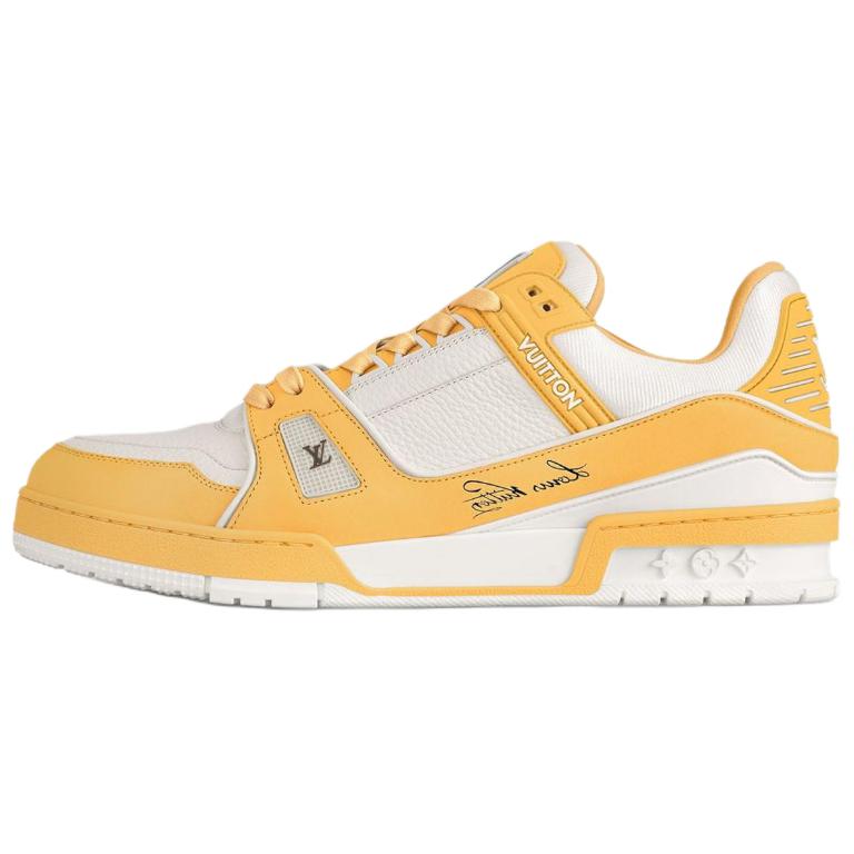 Мужские кеды Louis Vuitton LOUIS VUITTON Trainer (желтые)