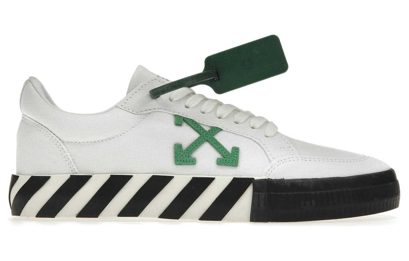 Мужские кеды OFF-WHITE Vulcanized (белый) — фото 2