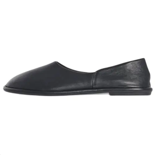 THE ROW Leather Casual Shoes Women's Black