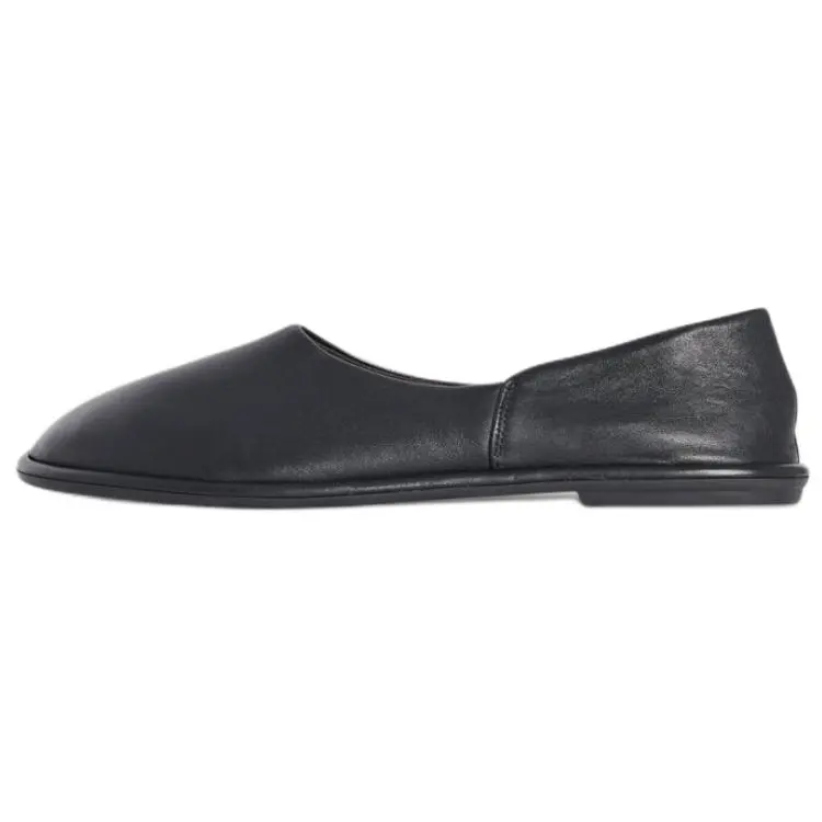 THE ROW Leather Casual Shoes Women's Black