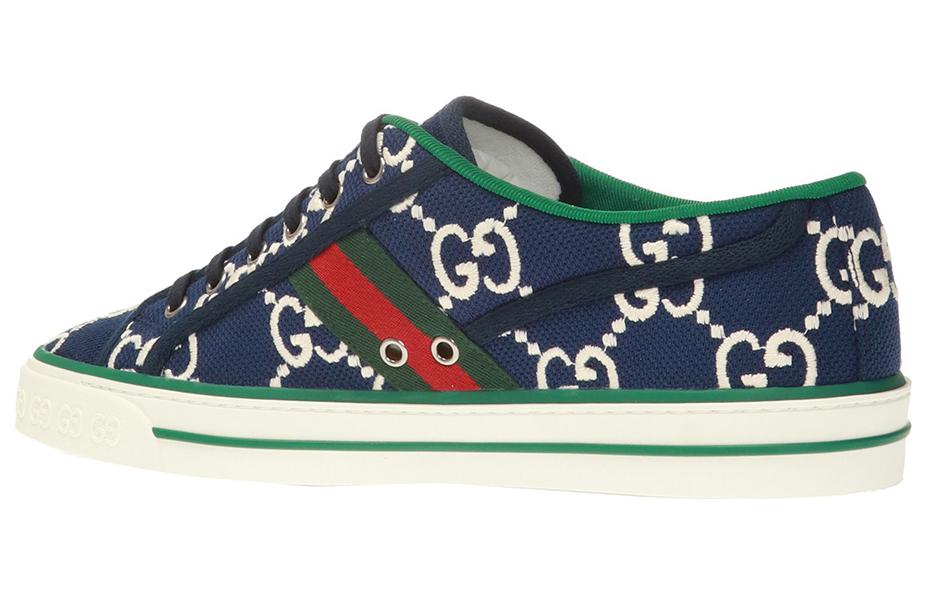 Мужские кеды Gucci Tennis 1977 (синие)