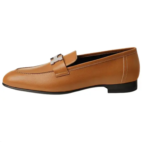 HERMES PARIS Casual Shoes 1.7CM Women's Light Brown