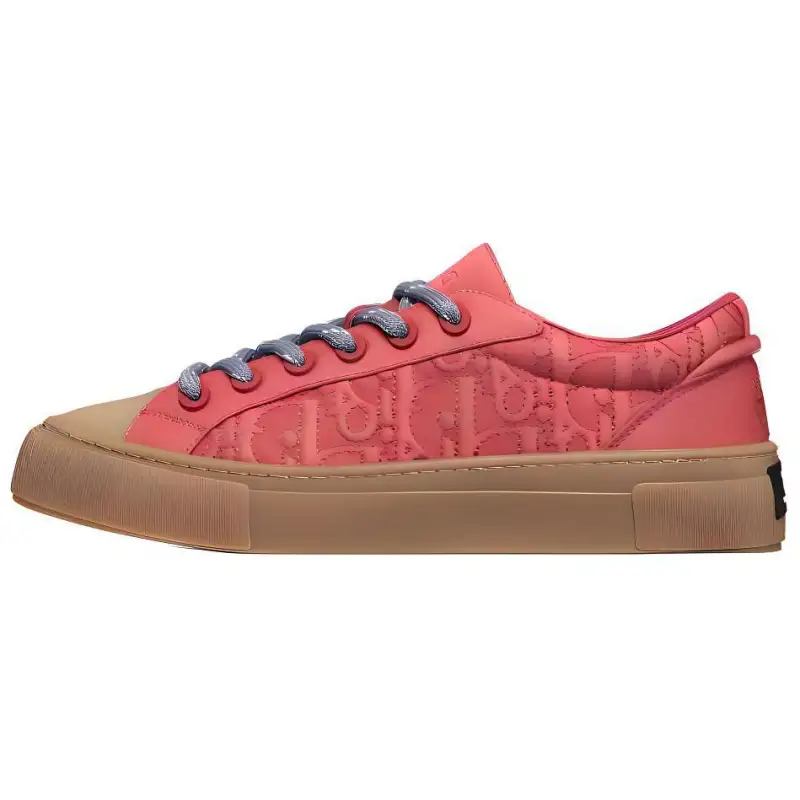 DIOR x Stone Island B33 Platform Shoes Low top Skateboard Shoes Men's Red