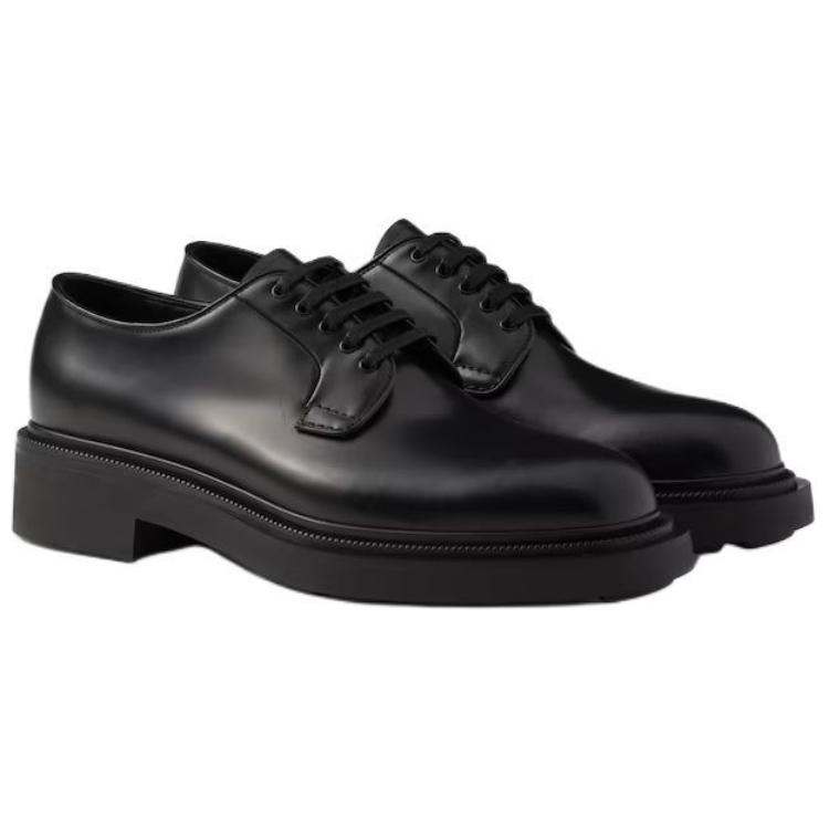PRADA Loafers Men's Black