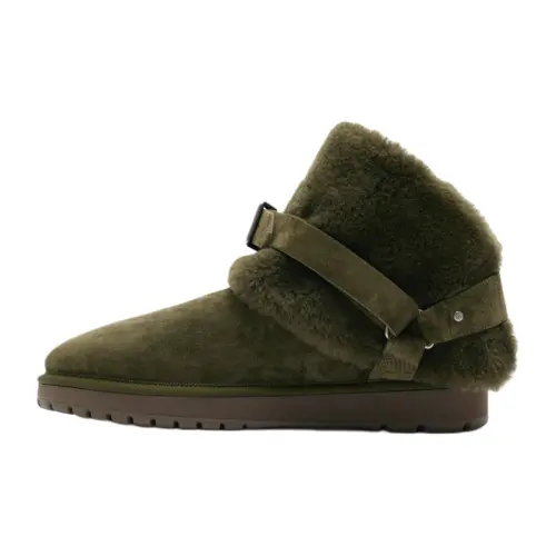 Burberry Short Snow Boots Men's Green
