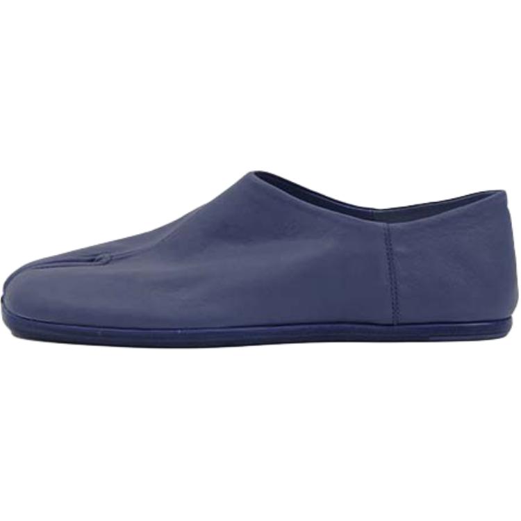 Женские сабо Maison Margiela Tabi (гламурные сине-серые)