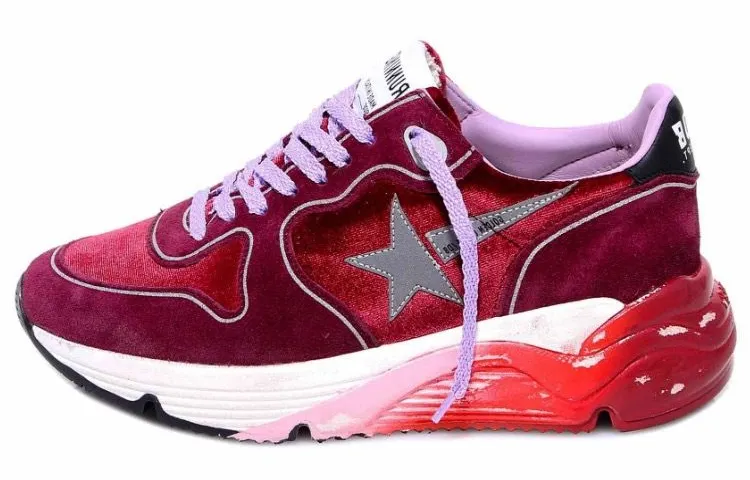 Golden Goose Running Sole Sports Casual Shoes Women's Red