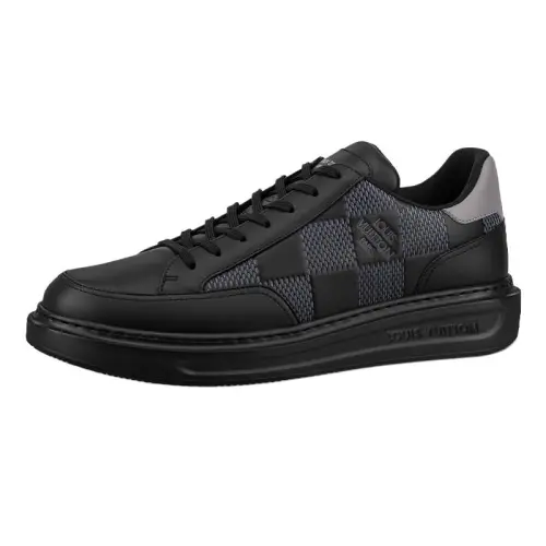 LOUIS VUITTON Lv Beverly Hills Sneakers 'BlackcPlaid'