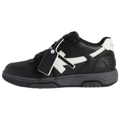 OFF WHITE Out Of Office Ooo Low Tops Black Grey White FW23