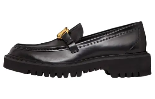 Valentino Garavani VLogo Signature Leather Loafers