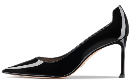 DIOR D Moi Slim Heel High Heels Women's Black