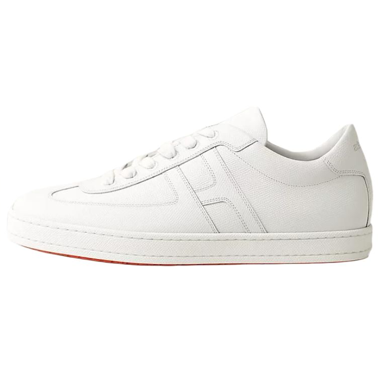 HERMES Boomerang Low top Skateboard Shoes Men's White