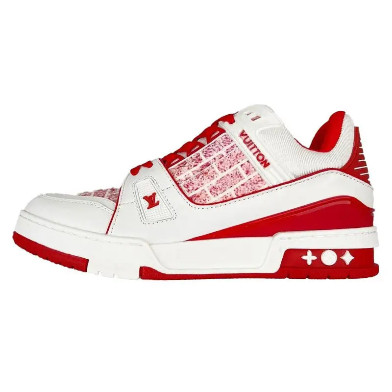 LOUIS VUITTON X Lady Pink Trainers 350 'White Red'