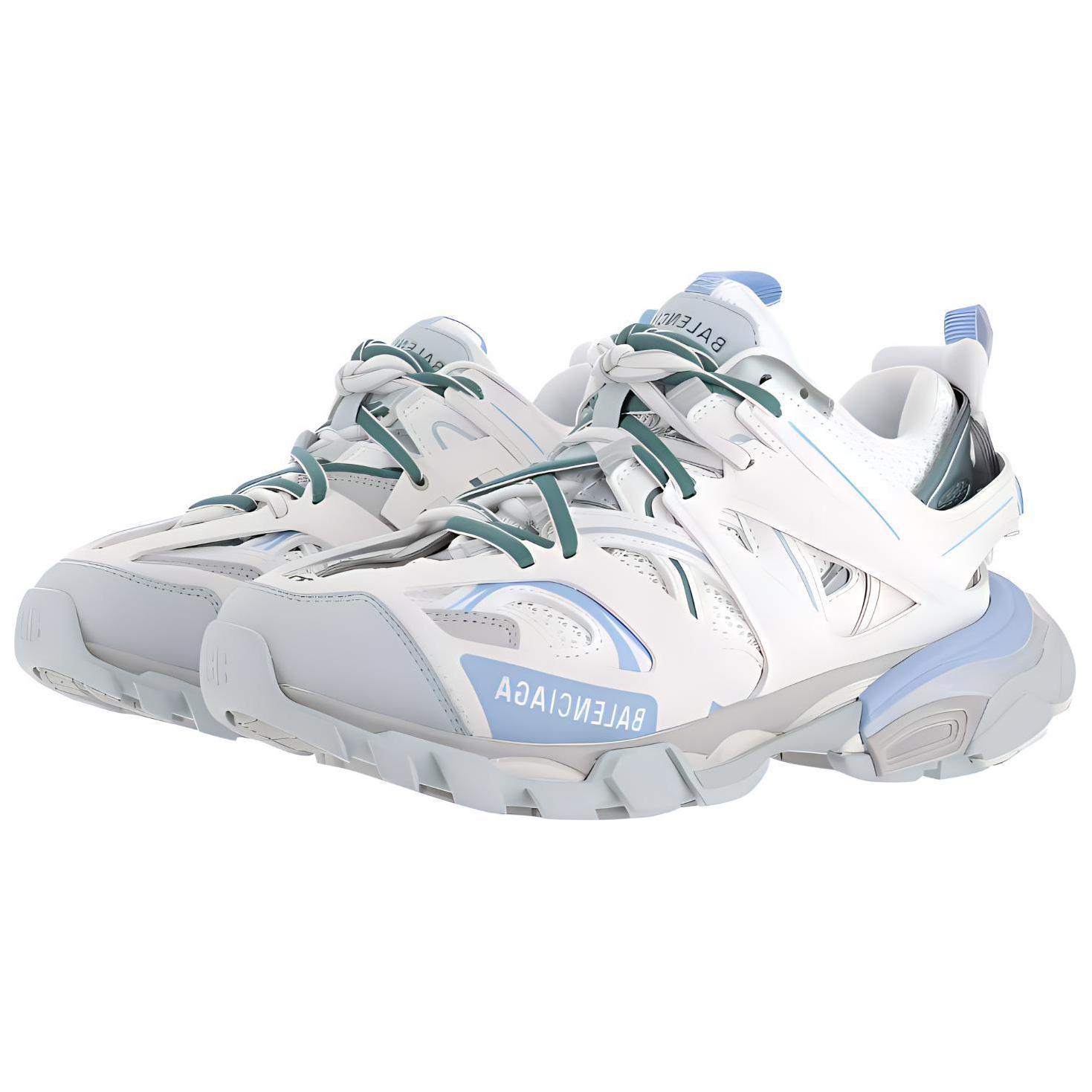 Женские кроссовки Balenciaga Track (белые) — фото 3
