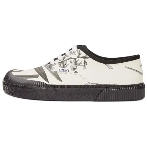 LOEWE Terra Vulca Low top Canvas Shoes Men's Green