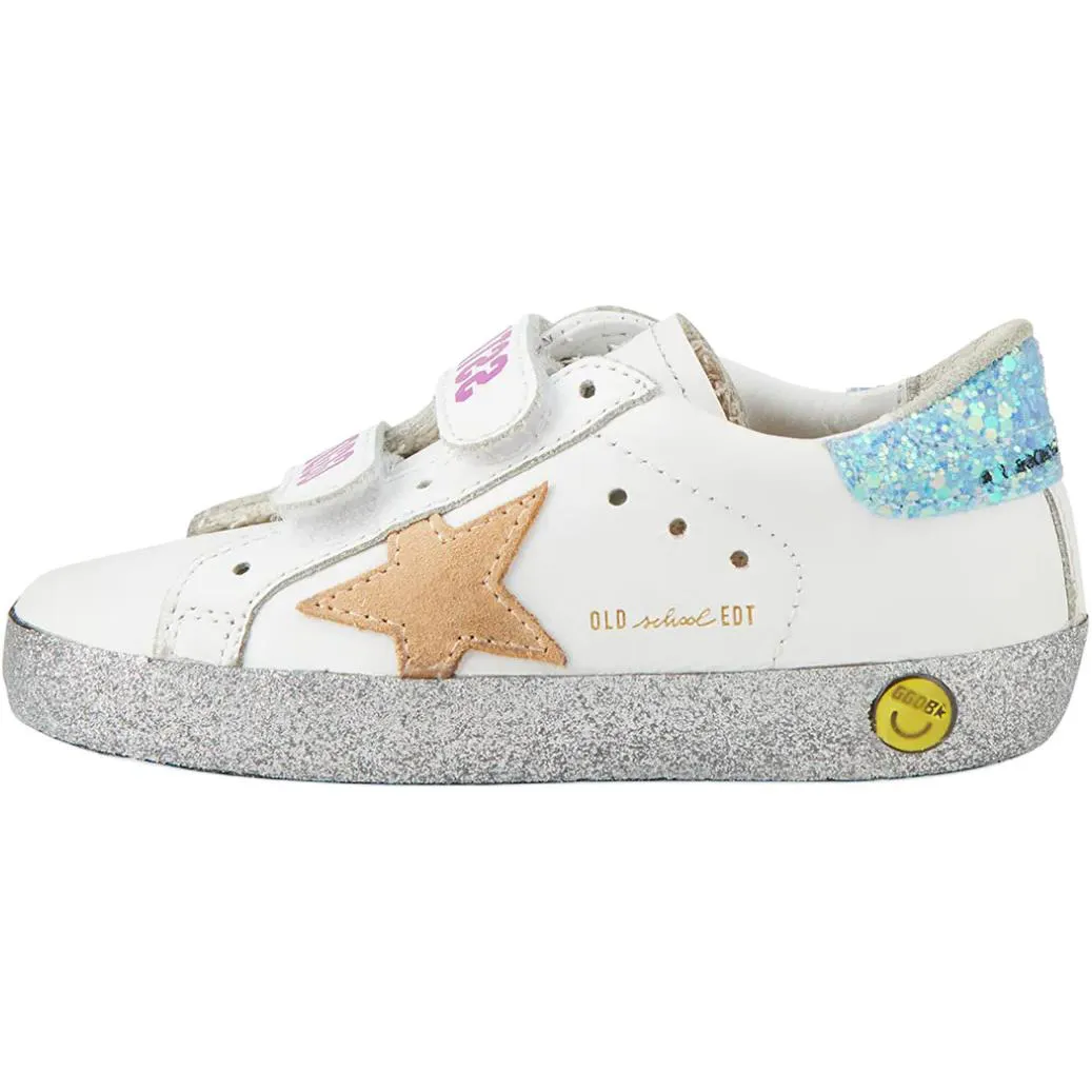 Golden Goose Super Star Cow Leather Low top Kids' Skateboarding Shoes White Children Aged 3 7 Years Old