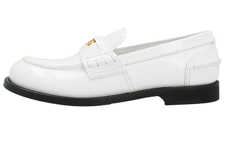 Женские лоферы MIU MIU Penny (белые)