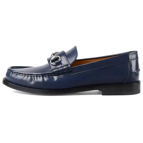 Gucci Morsetto Loafer 'Navy Blue'