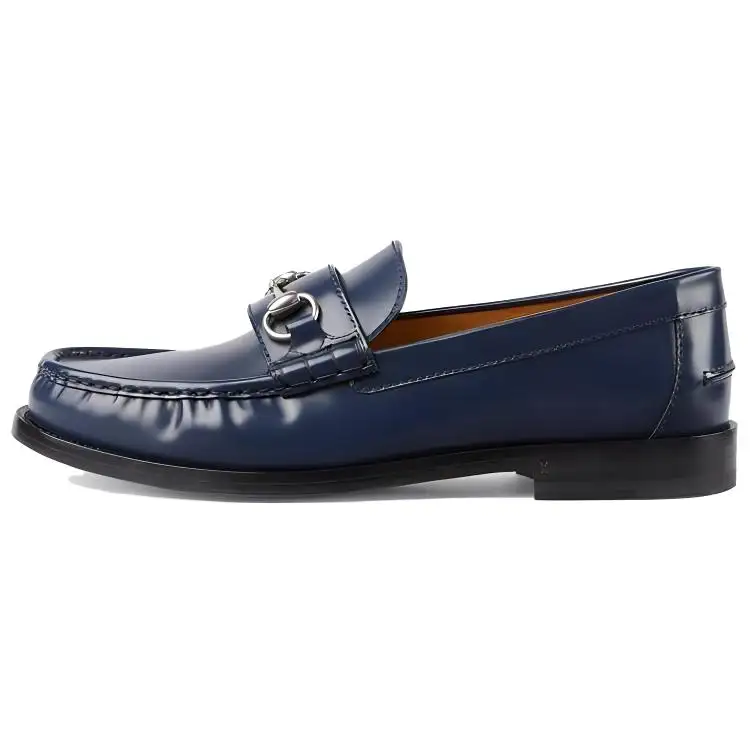 Gucci Morsetto Loafer 'Navy Blue'