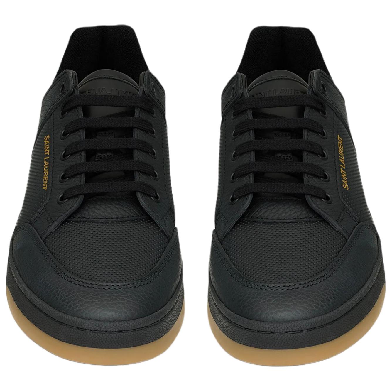 Кеды SAINT LAURENT (черные) — фото 4