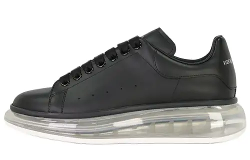 Alexander McQueen Oversized Black Clear Sole