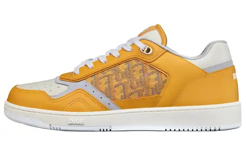 DIOR B27 Low Gold Tone White Grey