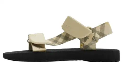 Burberry Trek One Strap Sandals Women's Beige