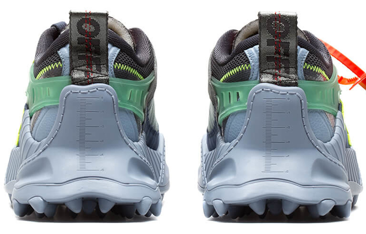 Мужские кроссовки OFF-WHITE ODSY 1000 (сине-желтые) — фото 5