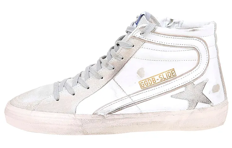 Golden Goose Slide White White