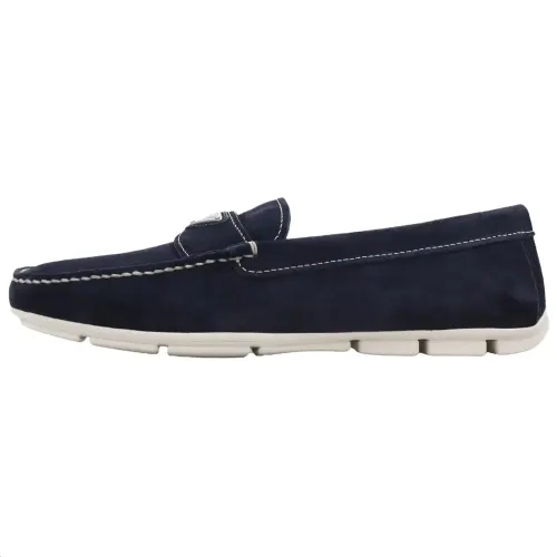 PRADA Loafers Men's Blue